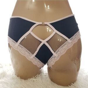 XS Victoria' Secret Black Cheeky Panty
